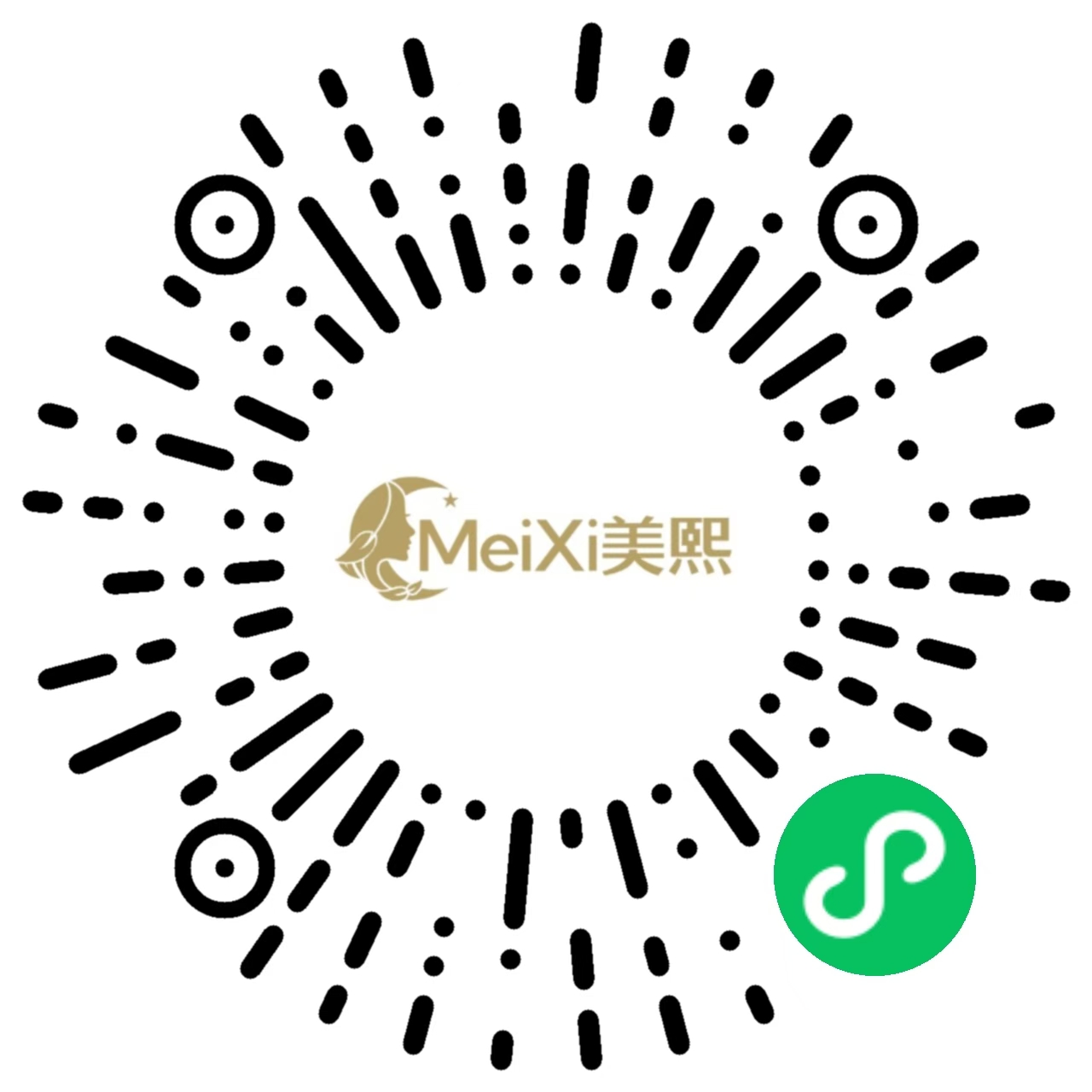 MeiXi 美熙：智慧美业 SaaS 系统微信小程序码